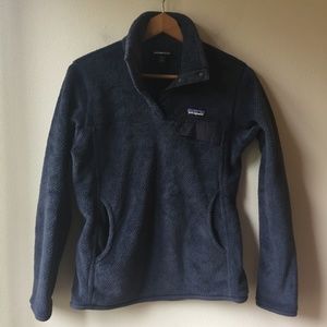 Patagonia Re-Tool Snap-T Fleece Pullover in Blue